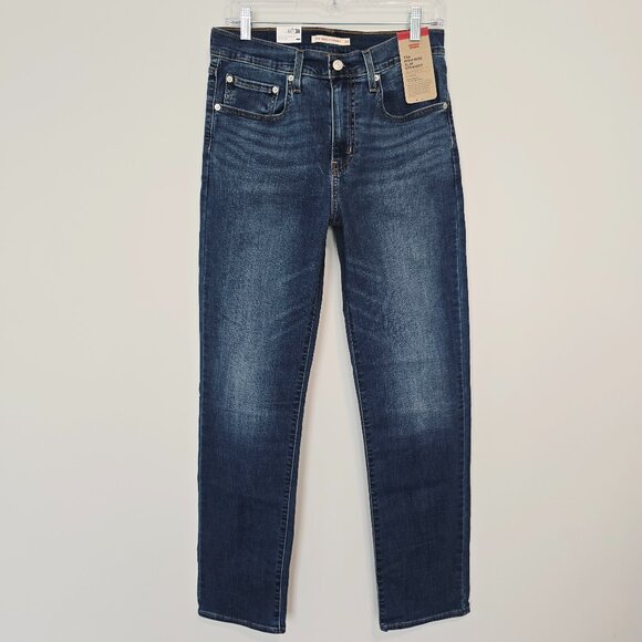 NWT Levi's 724 High Rise 90s Straight Jeans Size 30